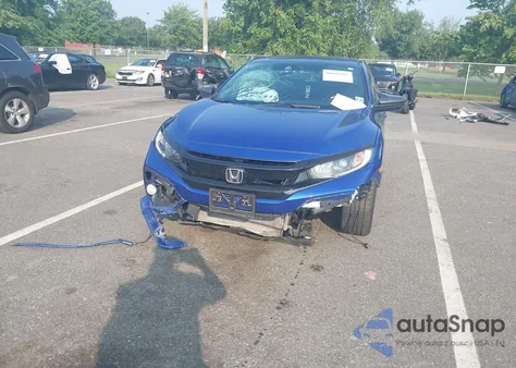 2020 Honda Civic Sport из США, поврежденный, VIN SHHFK7H4XLU410328